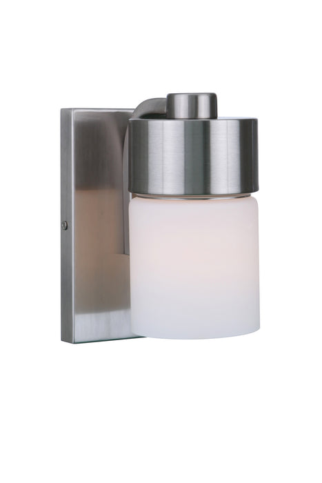 Craftmade 12305BNK1 One Light Wall Sconce, Brushed Polished Nickel