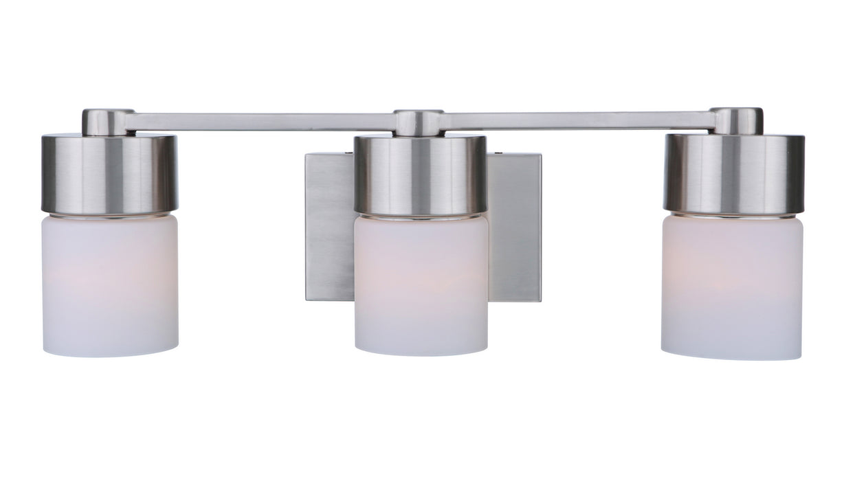 Craftmade 12322BNK3 Three Light Vanity, Brushed Polished Nickel