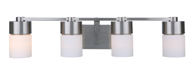 Craftmade 12331BNK4 Four Light Vanity, Brushed Polished Nickel