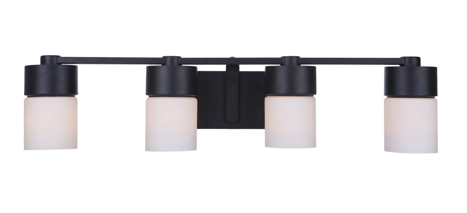 Craftmade 12331FB4 Four Light Vanity, Flat Black