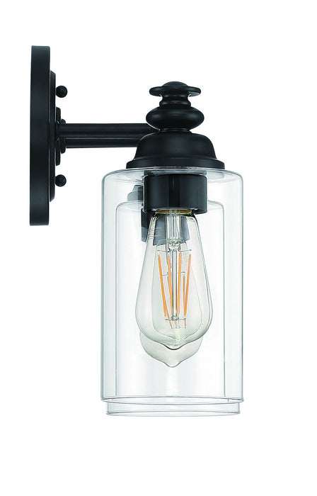 Craftmade 49802-FB-C Two Light Vanity, Flat Black