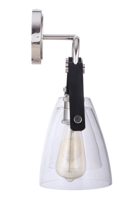 Craftmade 51362-PLN Two Light Wall Sconce, Polished Nickel