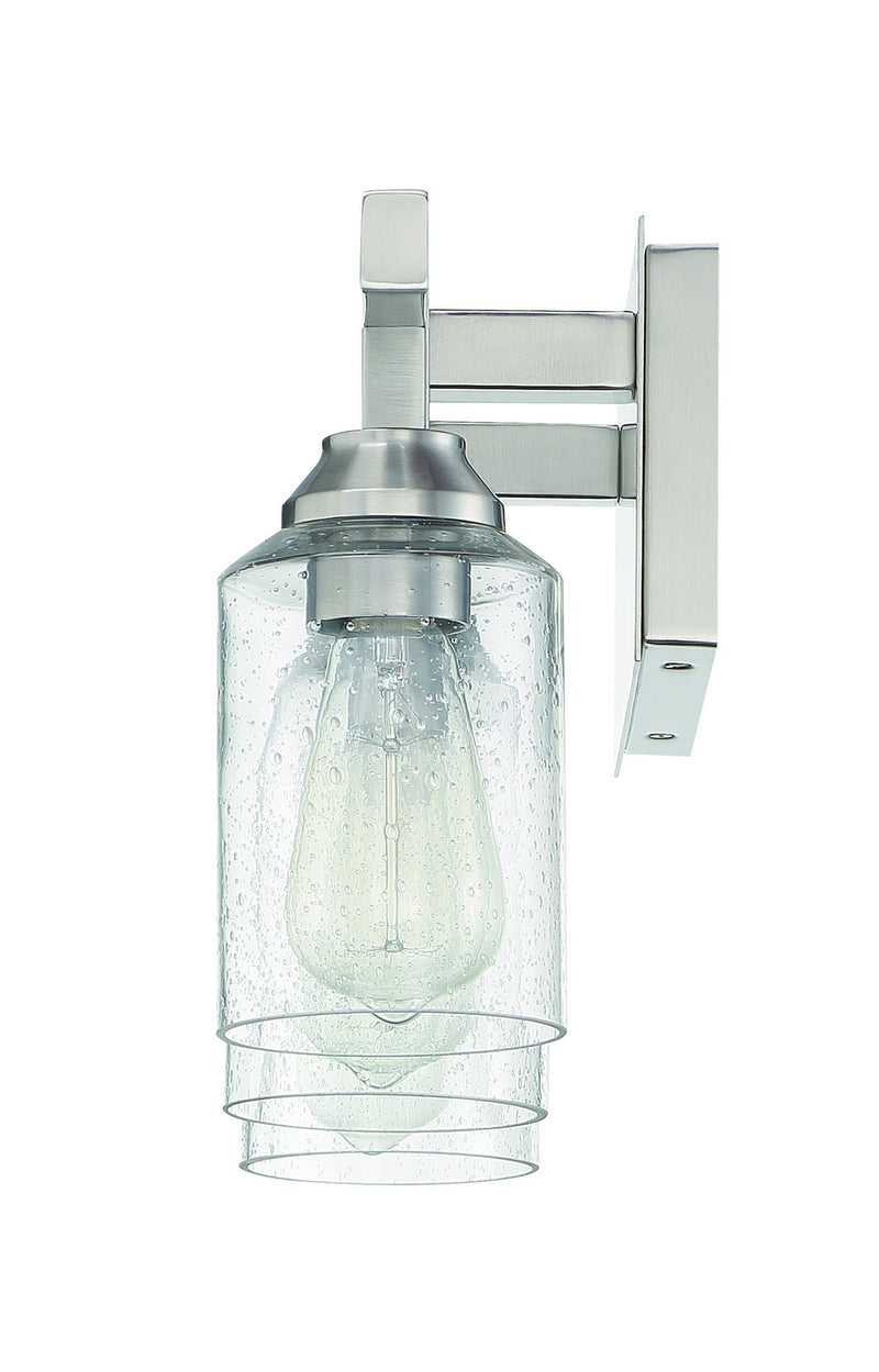 Craftmade 53103-BNK Three Light Vanity, Brushed Polished Nickel