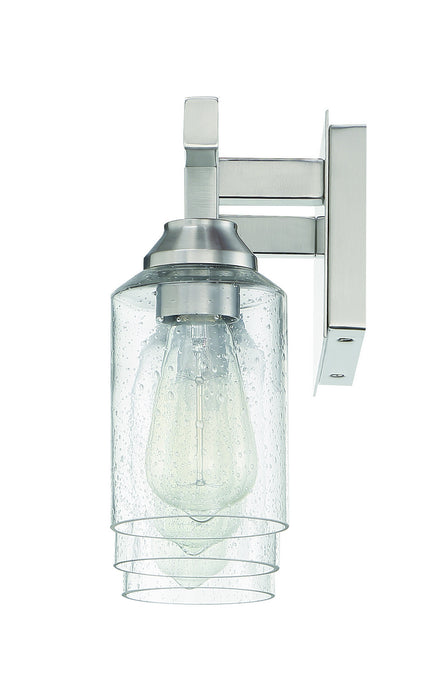 Craftmade 53103-BNK Three Light Vanity, Brushed Polished Nickel