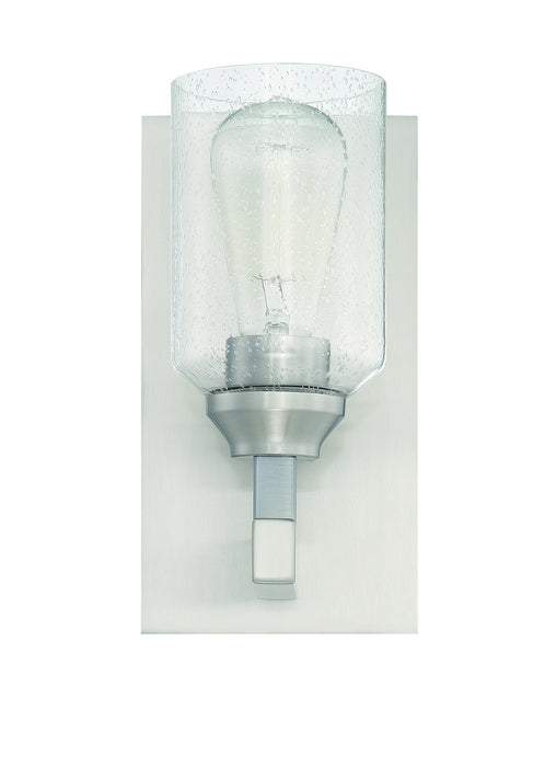 Craftmade 53161-BNK One Light Wall Sconce, Brushed Polished Nickel