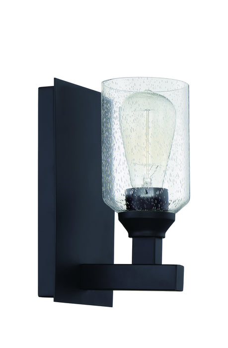 Craftmade 53161-FB One Light Wall Sconce, Flat Black