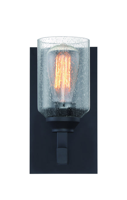 Craftmade 53161-FB One Light Wall Sconce, Flat Black
