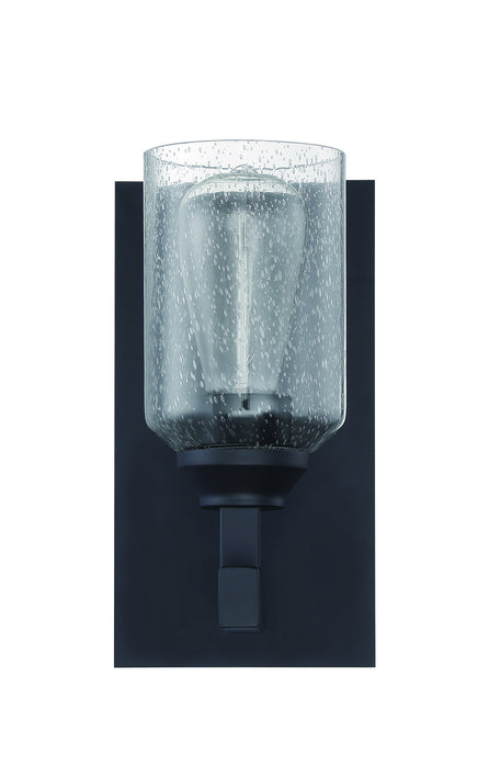Craftmade 53161-FB One Light Wall Sconce, Flat Black