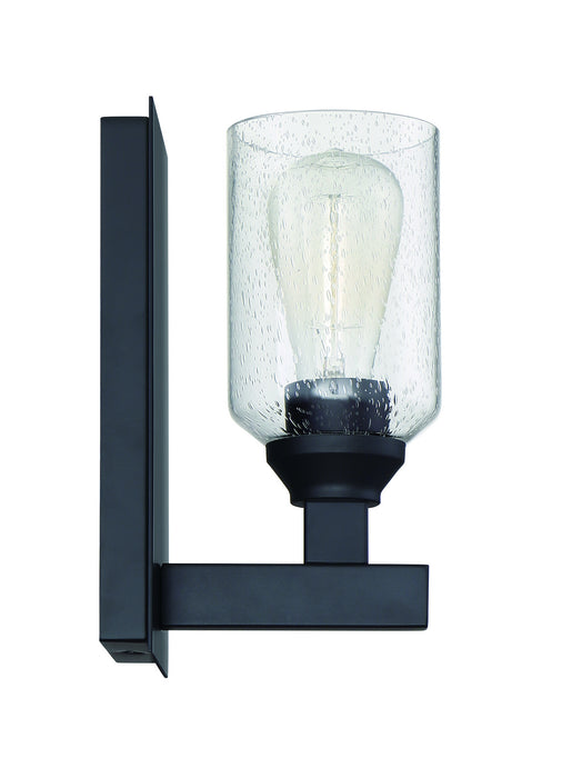 Craftmade 53161-FB One Light Wall Sconce, Flat Black
