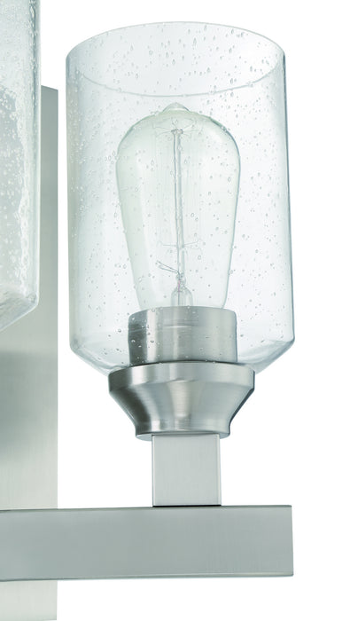 Craftmade 53162-BNK Two Light Wall Sconce, Brushed Polished Nickel