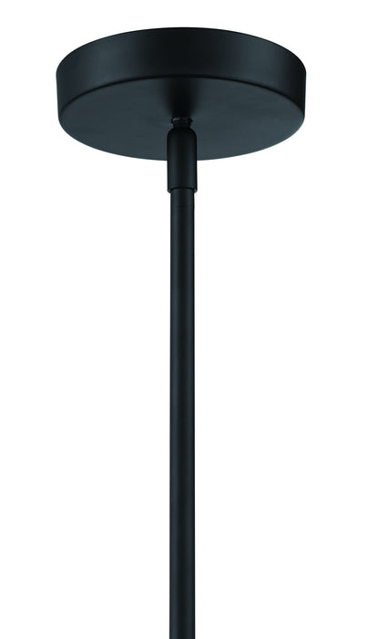 Craftmade 53191-FB One Light Mini Pendant, Flat Black