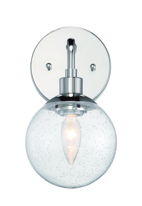 Craftmade 53301-CH One Light Wall Sconce, Chrome