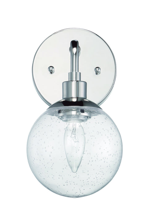 Craftmade 53301-CH One Light Wall Sconce, Chrome