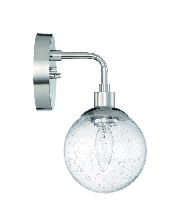 Craftmade 53301-CH One Light Wall Sconce, Chrome