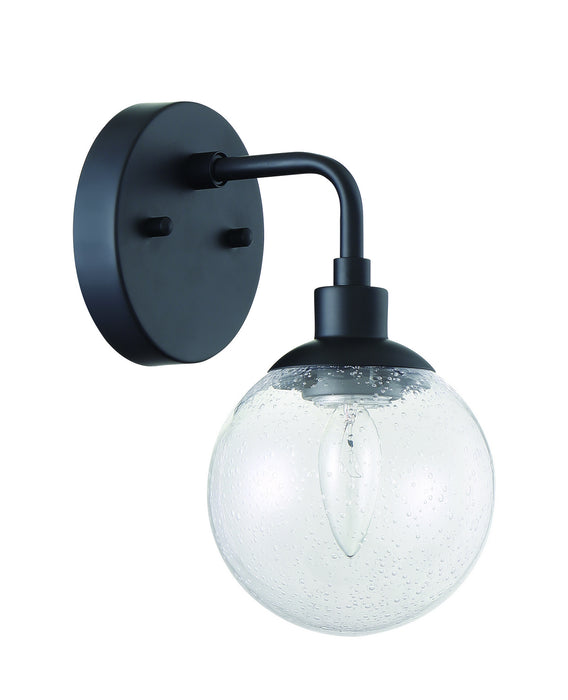Craftmade 53301-FB One Light Wall Sconce, Flat Black