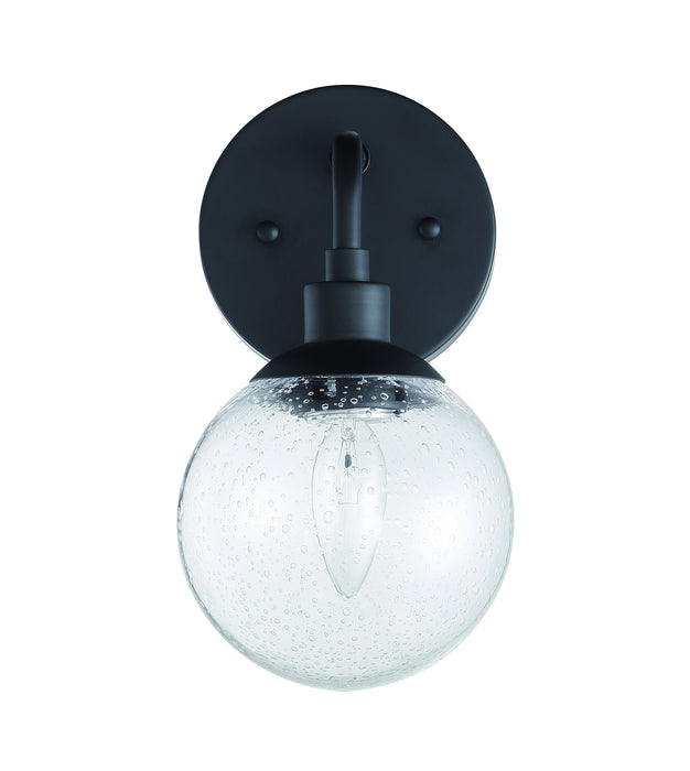 Craftmade 53301-FB One Light Wall Sconce, Flat Black