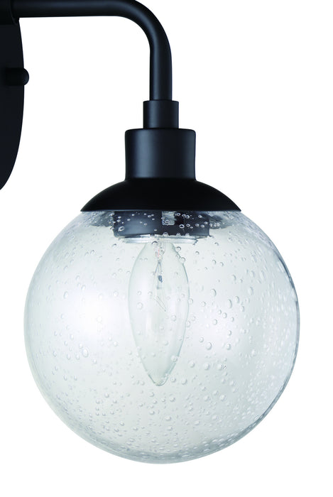 Craftmade 53301-FB One Light Wall Sconce, Flat Black