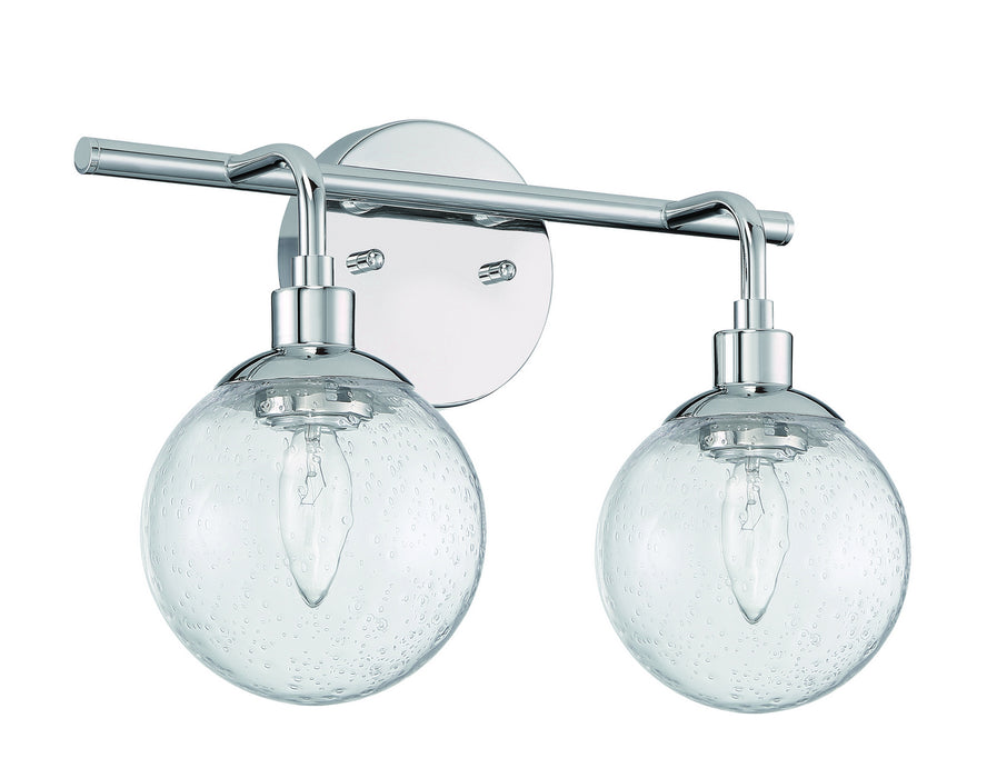 Craftmade 53302-CH Two Light Vanity, Chrome