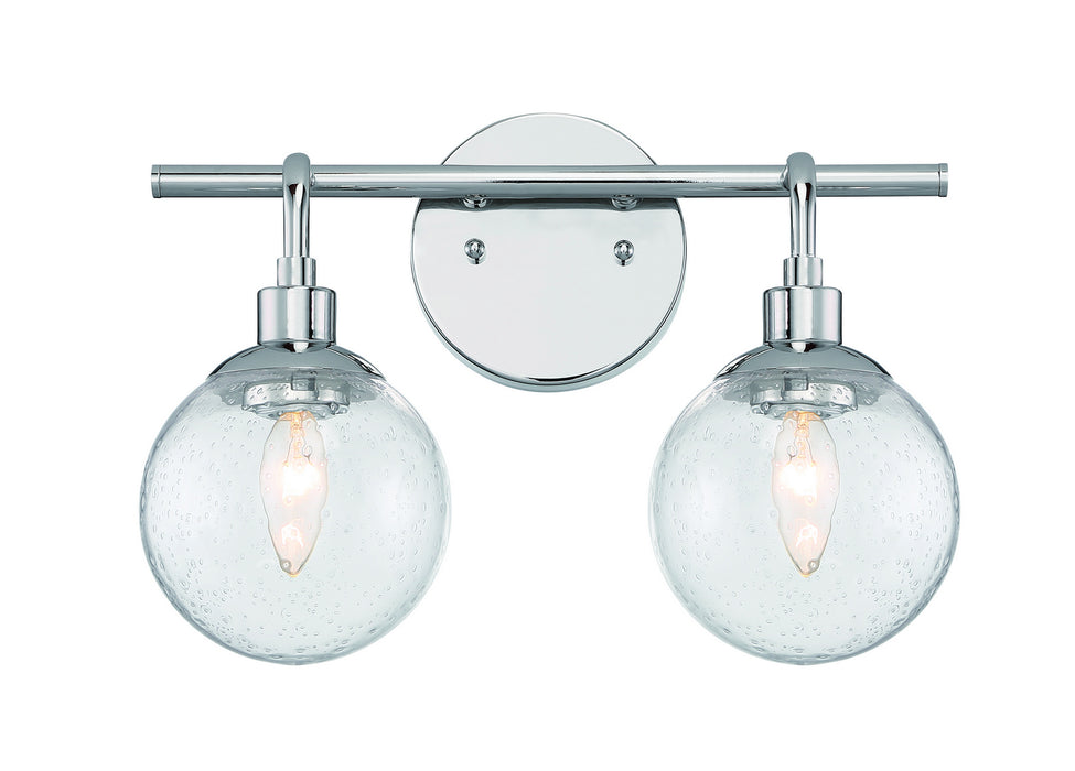 Craftmade 53302-CH Two Light Vanity, Chrome