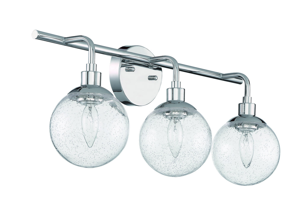 Craftmade 53303-CH Three Light Vanity, Chrome