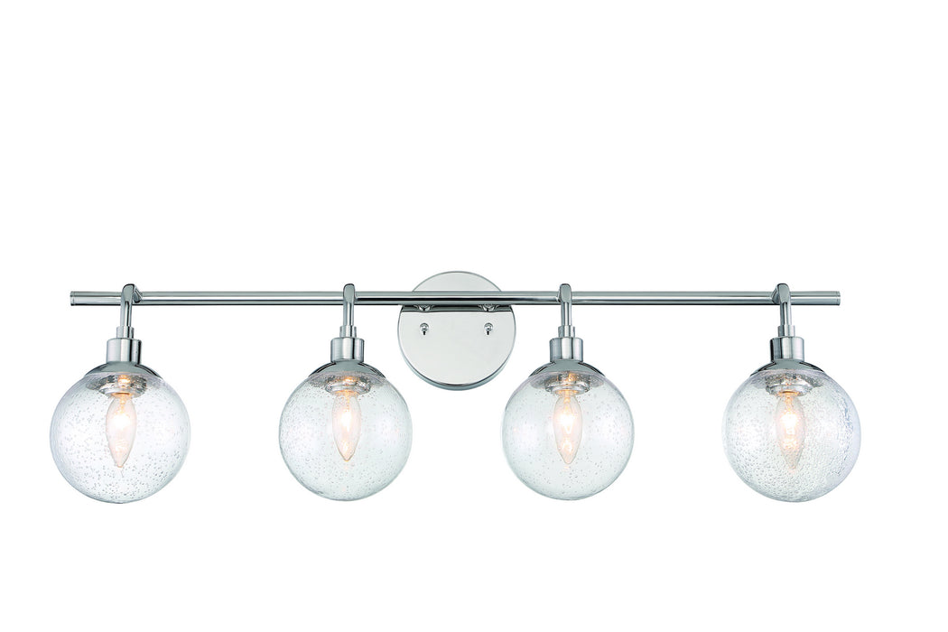 Craftmade 53304-CH Four Light Vanity, Chrome