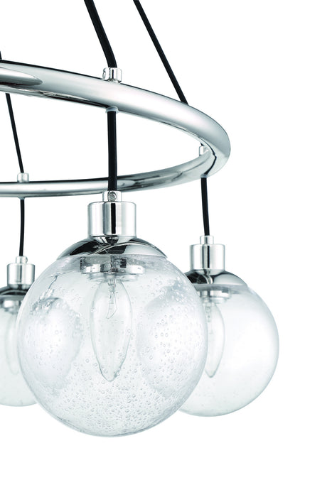 Craftmade 53326-CH Six Light Chandelier, Chrome