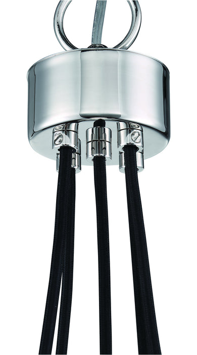 Craftmade 53395-CH Five Light Pendant, Chrome