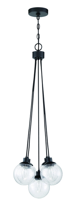 Craftmade 53395-FB Five Light Pendant, Flat Black