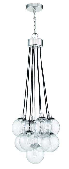 Craftmade 53399-CH Nine Light Pendant, Chrome