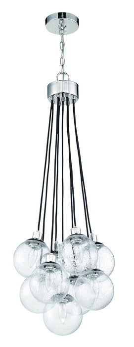 Craftmade 53399-CH Nine Light Pendant, Chrome