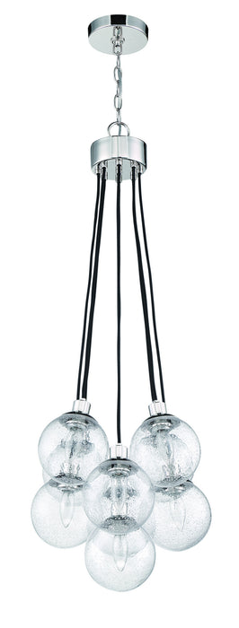 Craftmade 53399-CH Nine Light Pendant, Chrome
