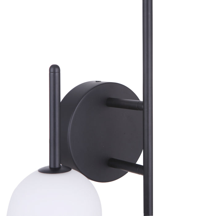 Craftmade 53862-FB-LED LED Wall Sconce, Flat Black