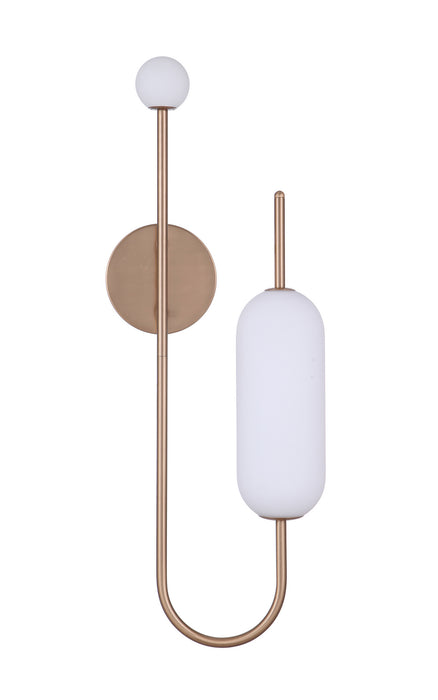 Craftmade 53862-SB-LED LED Wall Sconce, Satin Brass