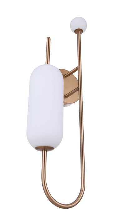 Craftmade 53862-SB-LED LED Wall Sconce, Satin Brass