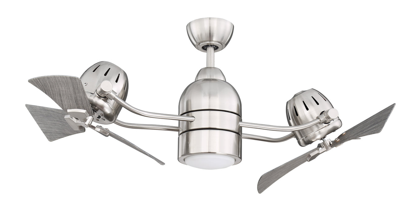 Craftmade BW250BNK6 18"Ceiling Fan, Brushed Polished Nickel