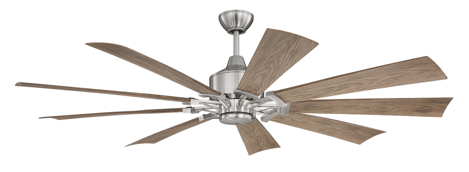 Craftmade EAS60BNK9 60"Ceiling Fan, Brushed Polished Nickel
