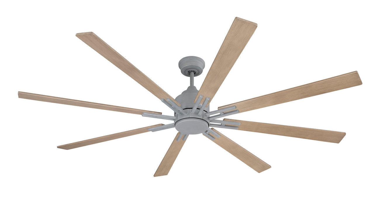 Craftmade FLE70AGV8 70"Ceiling Fan, Aged Galvanized