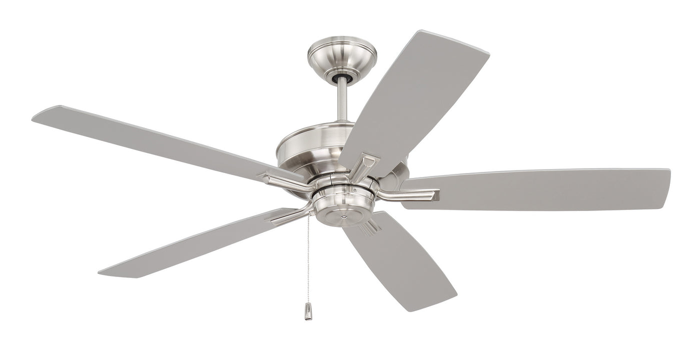Craftmade OPT52BNK5 52"Ceiling Fan, Brushed Polished Nickel