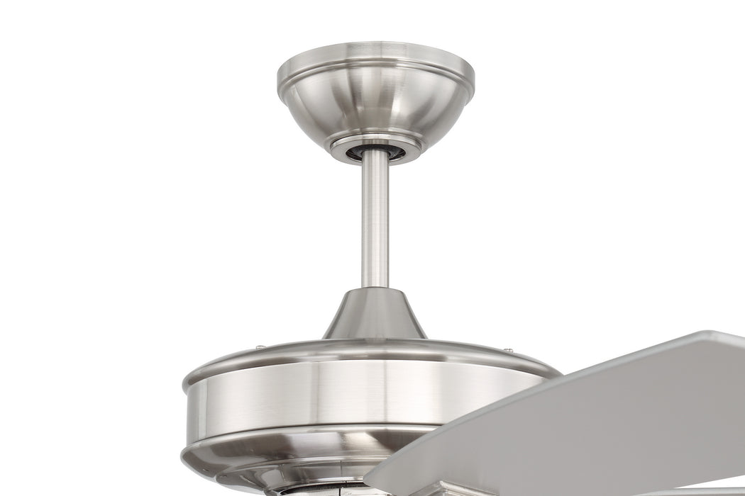 Craftmade OPT52BNK5 52"Ceiling Fan, Brushed Polished Nickel