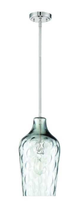 Craftmade P726BNK1 One Light Pendant, Brushed Polished Nickel