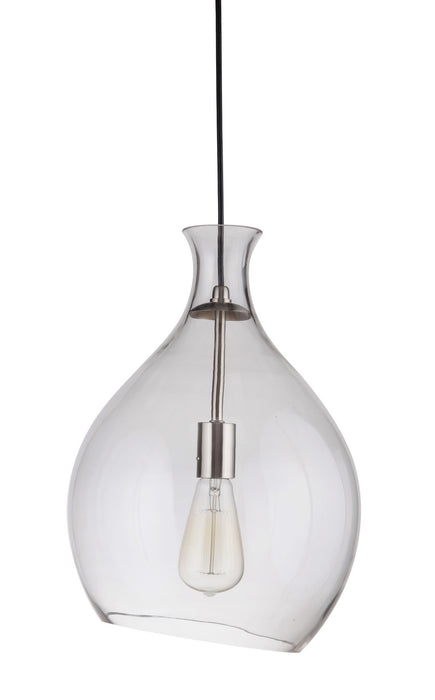 Craftmade P951BNK1 One Light Pendant, Brushed Polished Nickel
