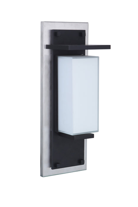 Craftmade ZA2502-SSMN-LED LED Outdoor Lantern, Stainless Steel / Midnight