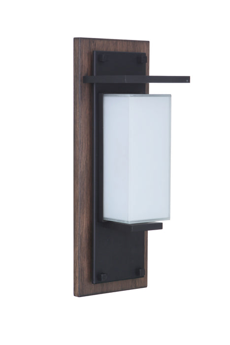 Craftmade ZA2502-WBMN-LED LED Outdoor Lantern, Whiskey Barrel / Midnight