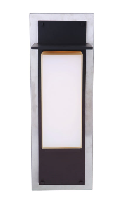 Craftmade ZA2512-SSMN-LED LED Outdoor Lantern, Stainless Steel / Midnight
