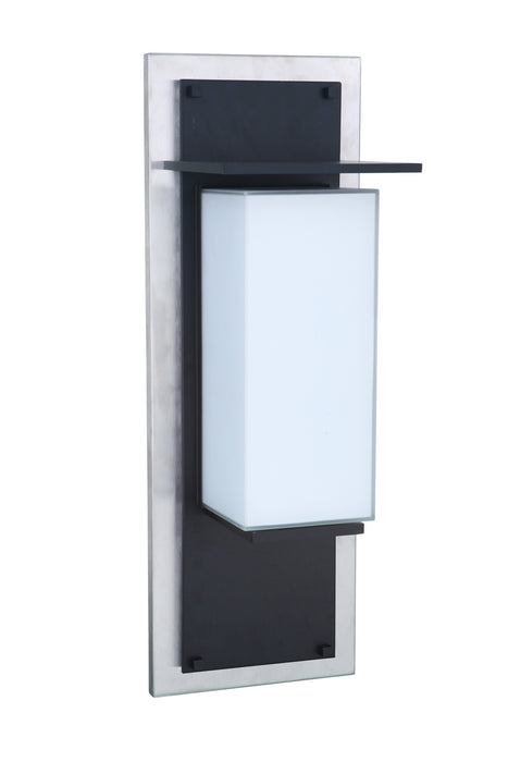 Craftmade ZA2512-SSMN-LED LED Outdoor Lantern, Stainless Steel / Midnight