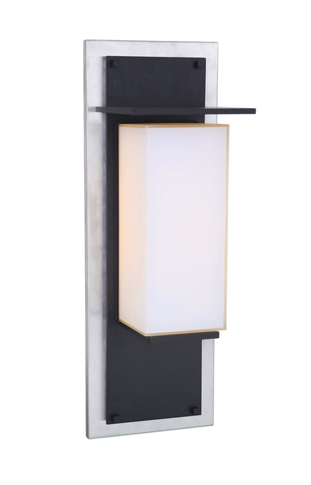 Craftmade ZA2512-SSMN-LED LED Outdoor Lantern, Stainless Steel / Midnight