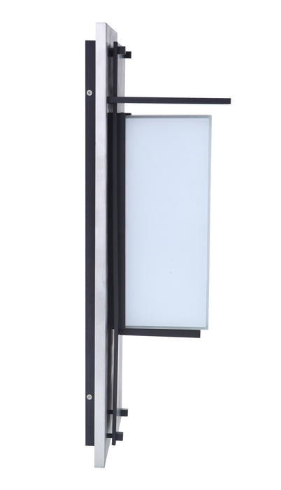 Craftmade ZA2512-SSMN-LED LED Outdoor Lantern, Stainless Steel / Midnight