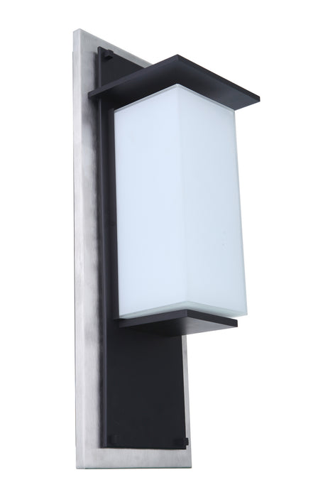 Craftmade ZA2512-SSMN-LED LED Outdoor Lantern, Stainless Steel / Midnight