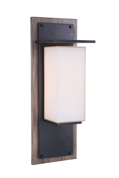 Craftmade ZA2512-WBMN-LED LED Outdoor Lantern, Whiskey Barrel / Midnight