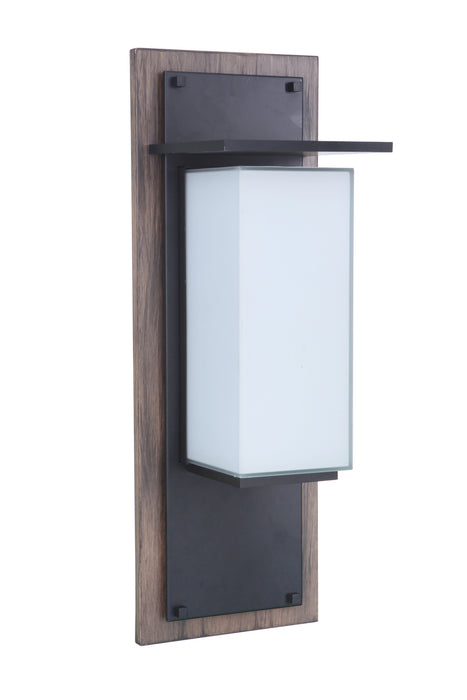 Craftmade ZA2512-WBMN-LED LED Outdoor Lantern, Whiskey Barrel / Midnight